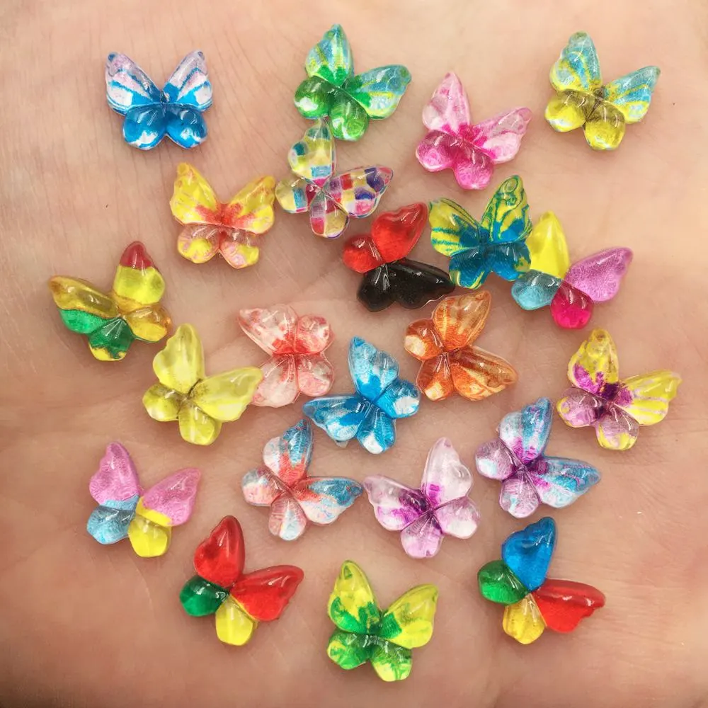 Nail Art Glossy - Resina glitter colorido 10mm kawaii mini