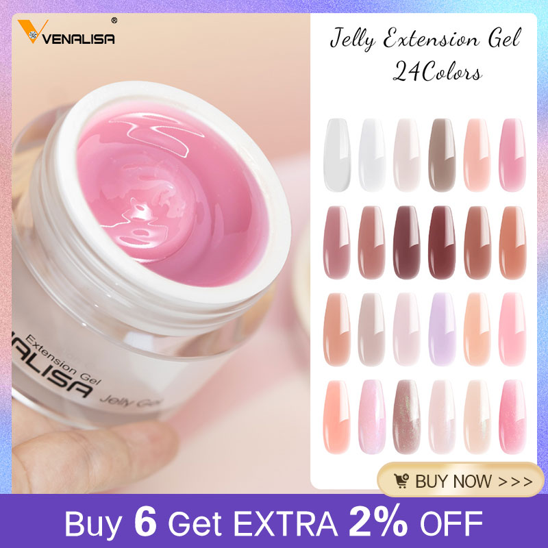 VENALISA 50ml Gel Jelly Transp - Nail Art Lotso avaliação e preço