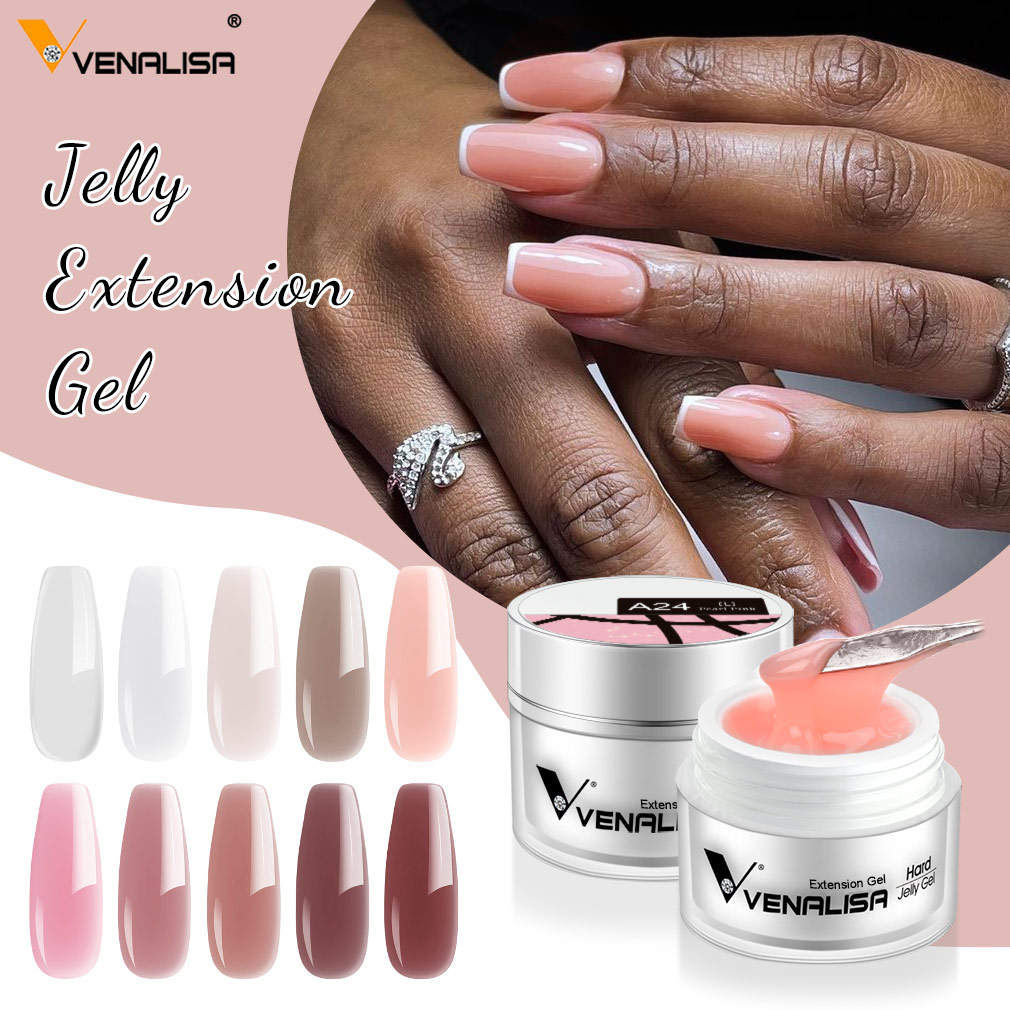 VENALISA 50ml Gel Jelly Transp - Nail Art Lotso avaliação e preço