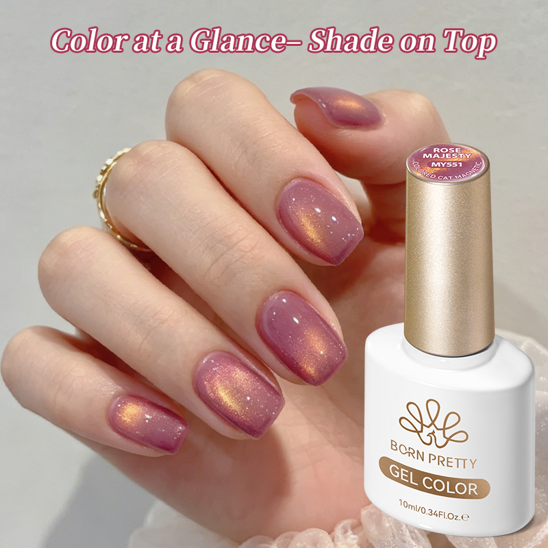BORN PRETTY 10ml Esmalte em Ge - Nail Art Rose Gold avaliação e preço