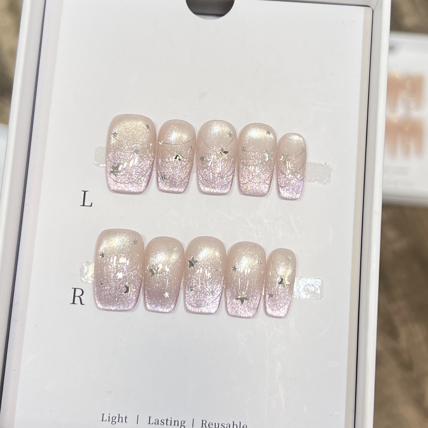 10 peças de unhas postiças cur - Nail Art Glossy avaliação e preço