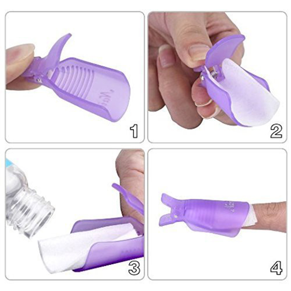 10 Peças de Clipe de Plástico  - Nail Art Halal avaliação e preço