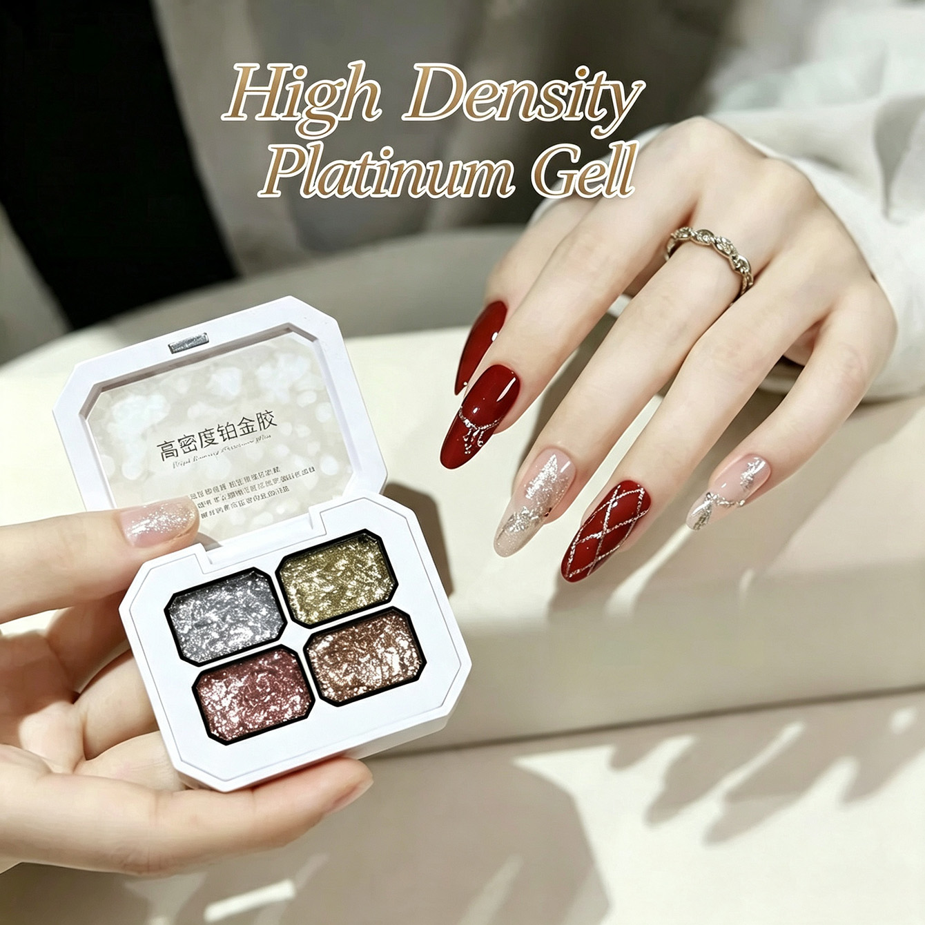 MIANEL Paleta de Gel para Unha - Nail Art Rose Gold avaliação e preço