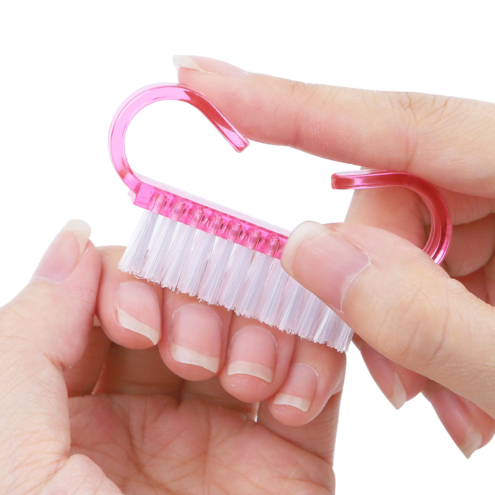 1/5/20 pçs escova de unhas acr - Nail Art Pink Soft avaliação e preço