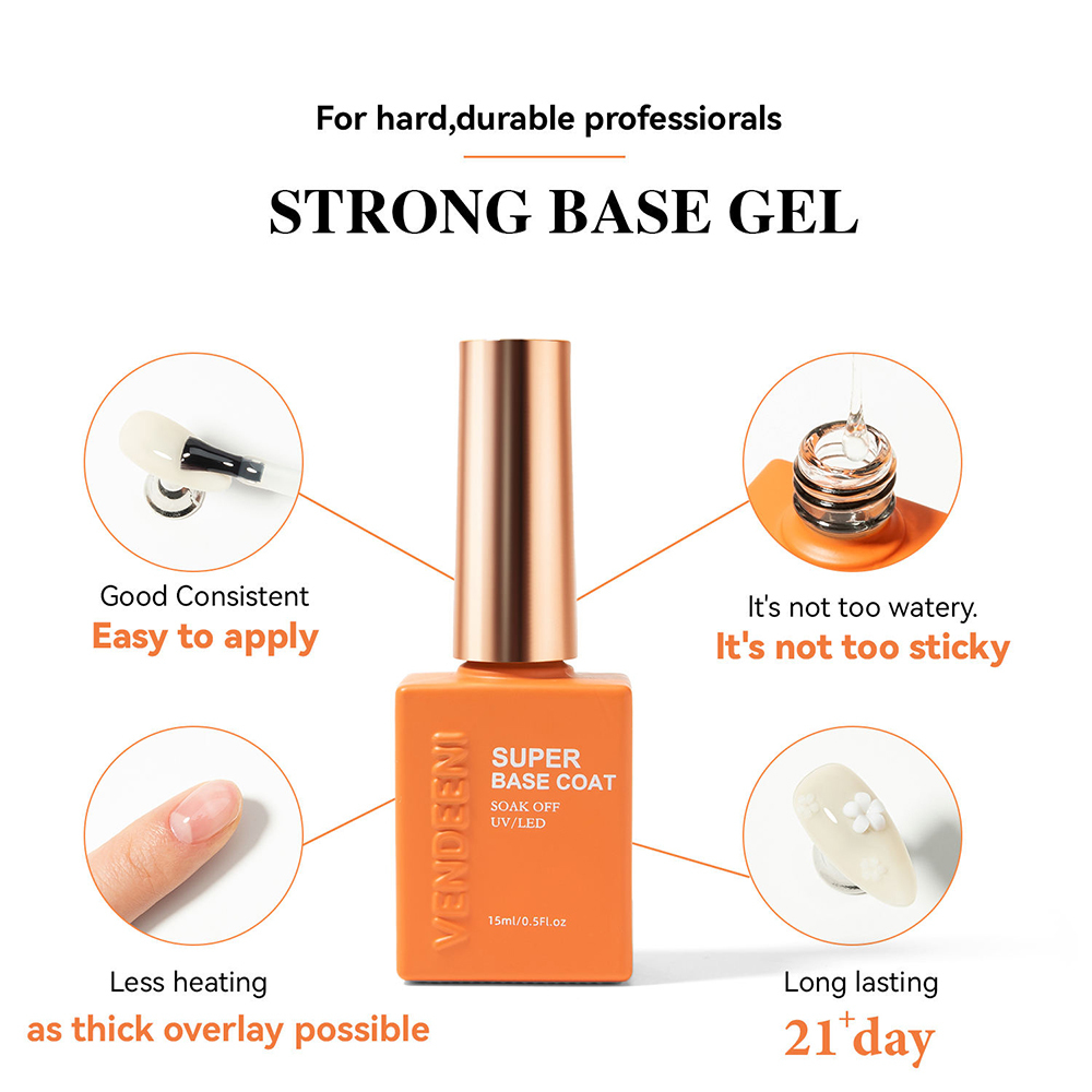 Vendeeni TPO HEMA FREE Super B - Peel Off Base Coat avaliação e preço