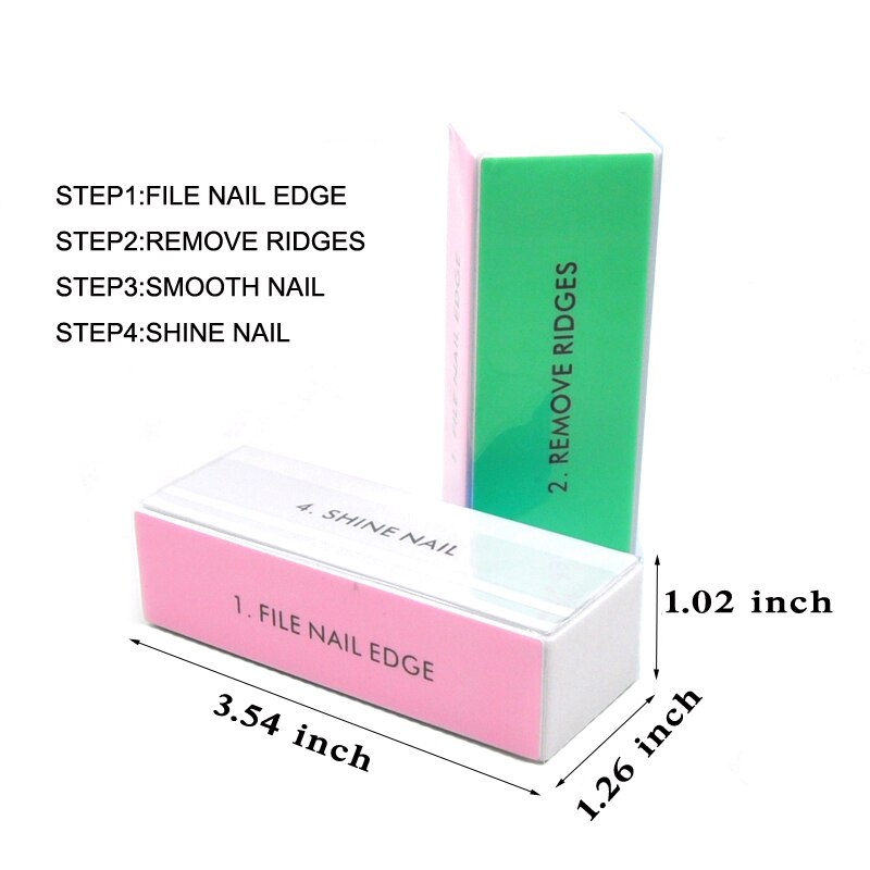 5 pçs colorido bloco de polime - Nail Art Glossy avaliação e preço