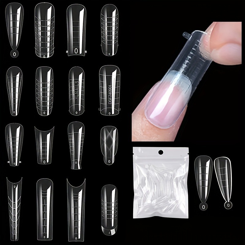 60 pçs/lote extensão unhas fal - Nail Art Lotso avaliação e preço