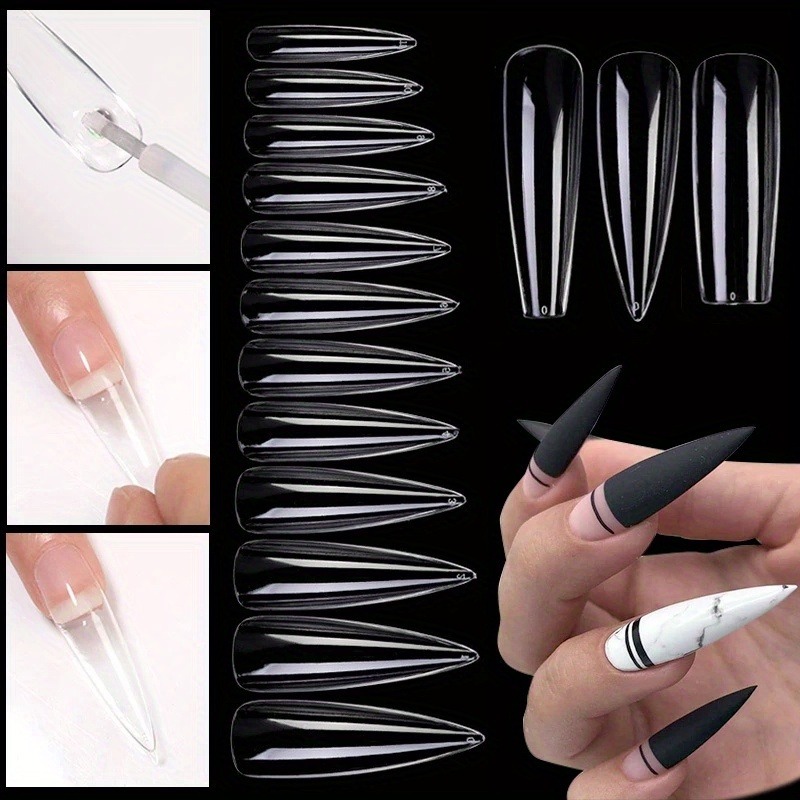 60 pçs/lote extensão unhas fal - Nail Art Lotso avaliação e preço