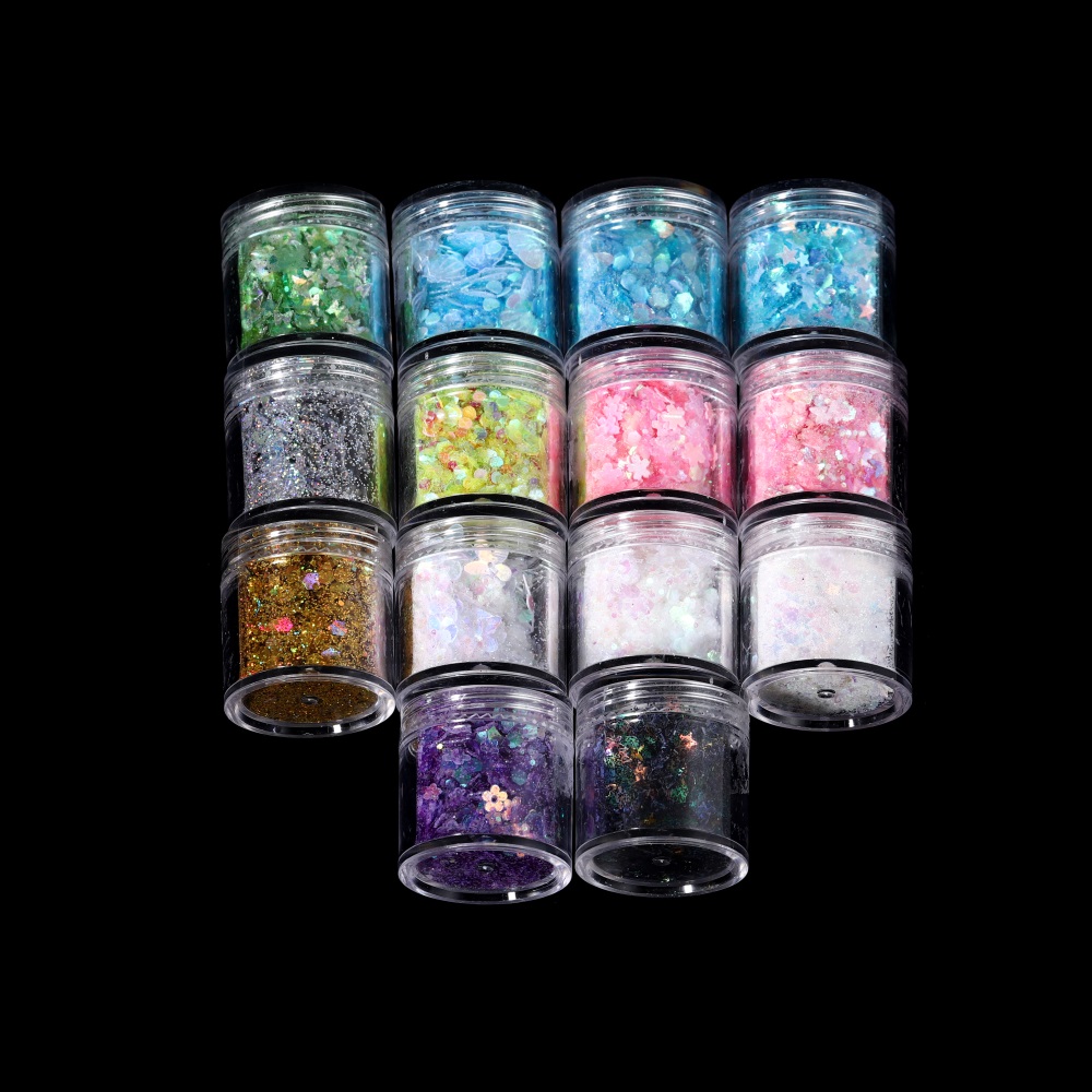 10 ml/caixa glitter resina epó - Nail Art Glossy avaliação e preço