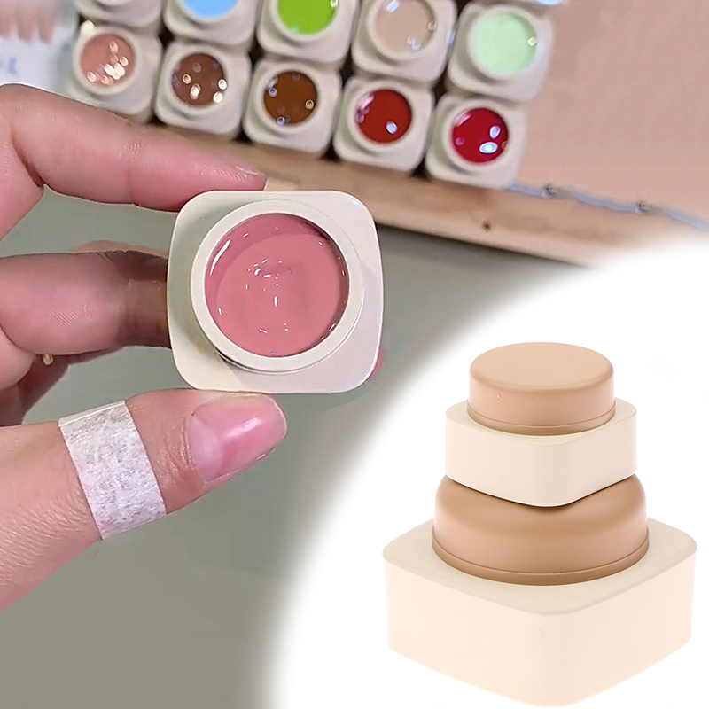 Potes Quadrados de Plástico Va - Nail Art Halal avaliação e preço