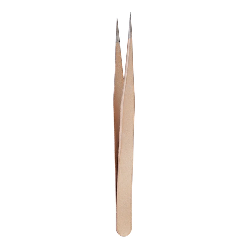 Pinça reta em ouro rosa champa - Nail Art Rose Gold avaliação e preço
