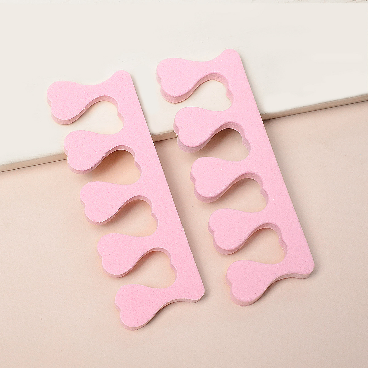 10 Pares de Separadores de Ded - Nail Art Pink Soft avaliação e preço