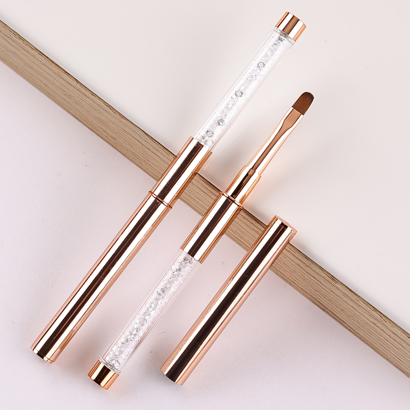 Conjunto de Pincéis para Nail  - Nail Art Rose Gold avaliação e preço