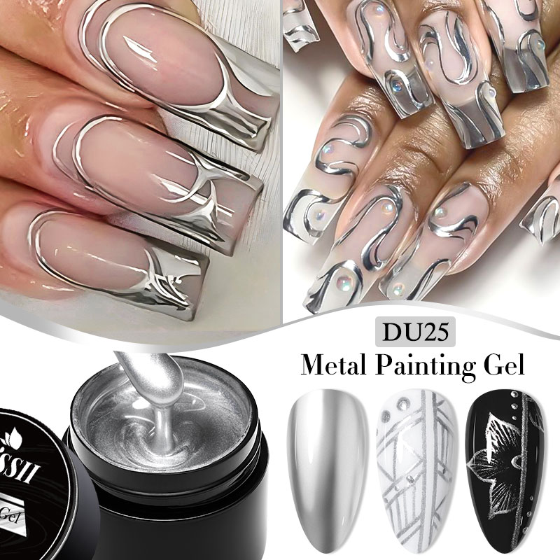 Esmalte em Gel Metálico para U - Nail Art Rose Gold avaliação e preço