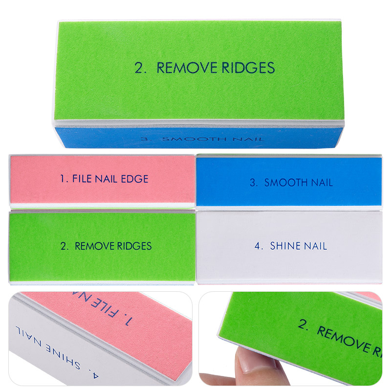 5/10 pçs bloco de buffer de un - Nail Art Glossy avaliação e preço