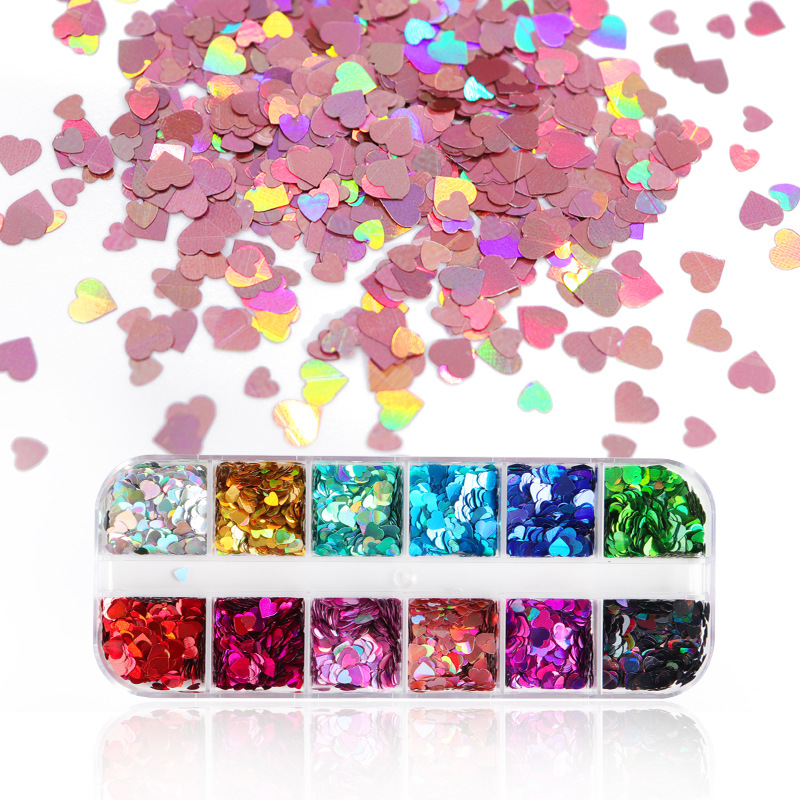 Butterfly Glitter Eyelash Exte - Nail Art Glossy avaliação e preço