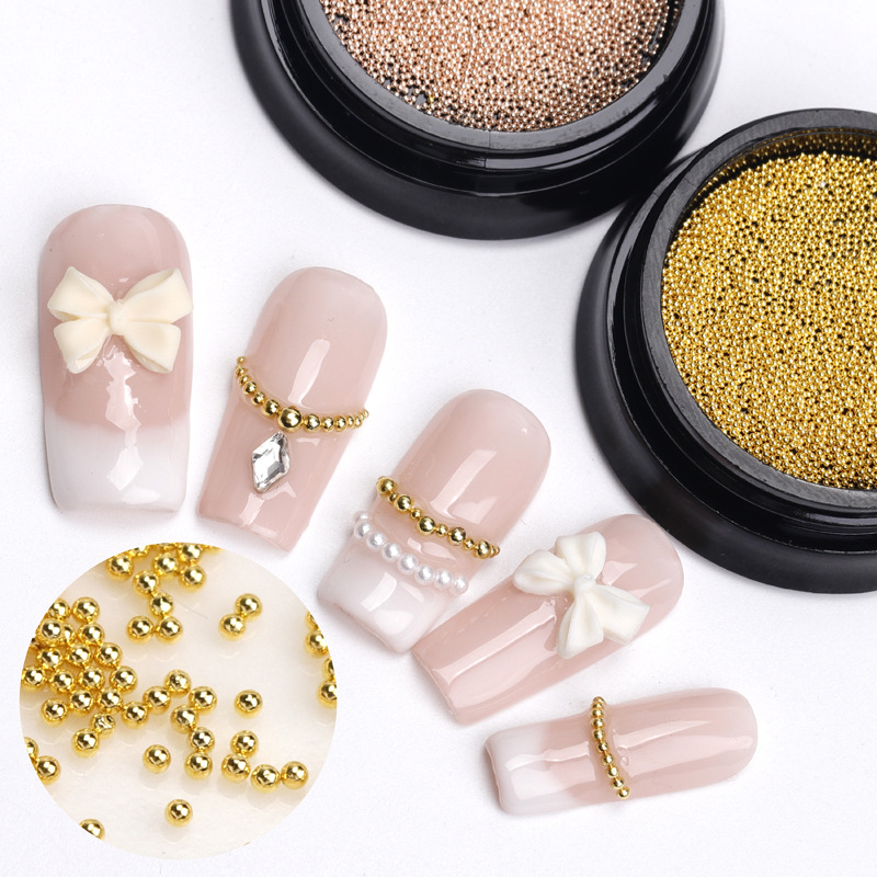 10 g/caixa 0.4mm 0.6mm rosa ou - Nail Art Rose Gold avaliação e preço
