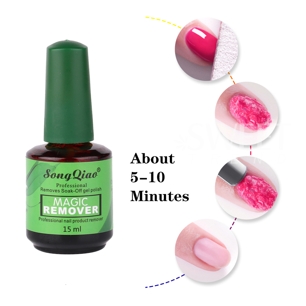 Removedor de Esmalte em Gel Má - Nail Art Halal avaliação e preço