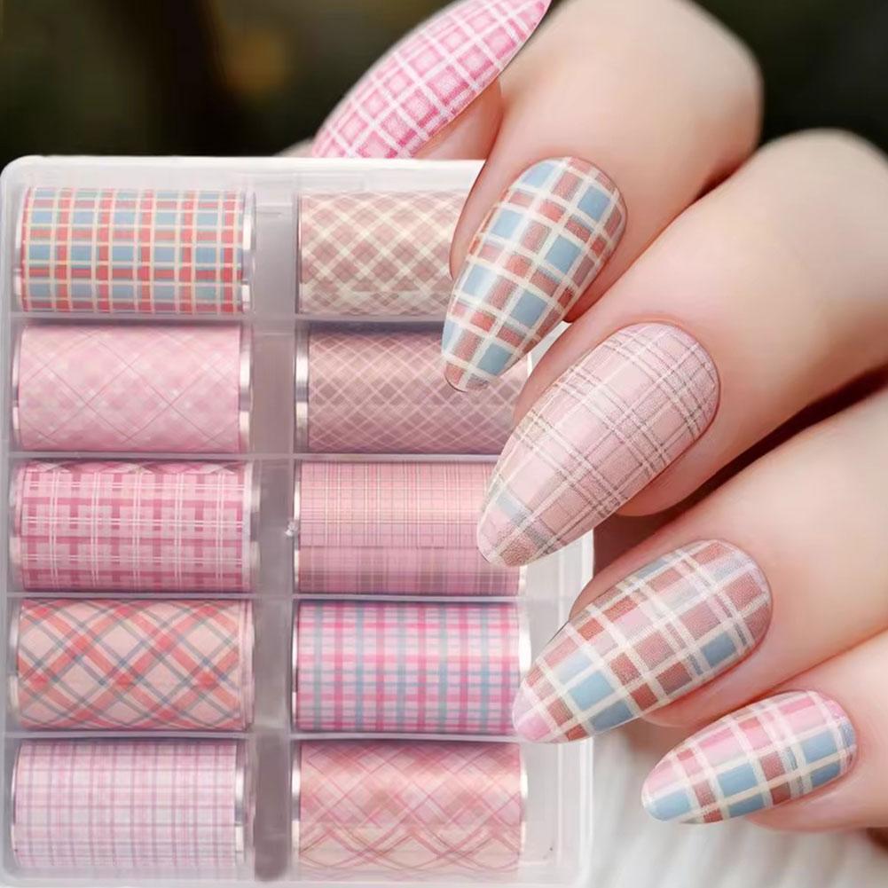10 Rolos de Novos Designs de P - Nail Art Denim avaliação e preço