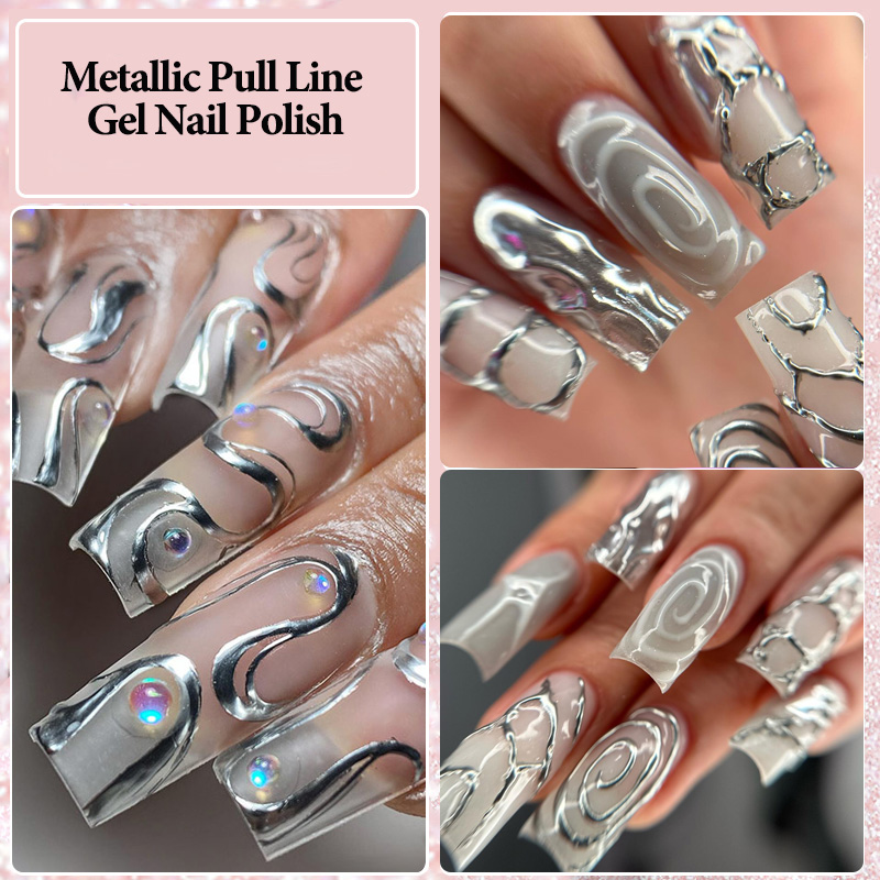 LILYCUTE 5ml Super Brilhante P - Nail Art Rose Gold avaliação e preço